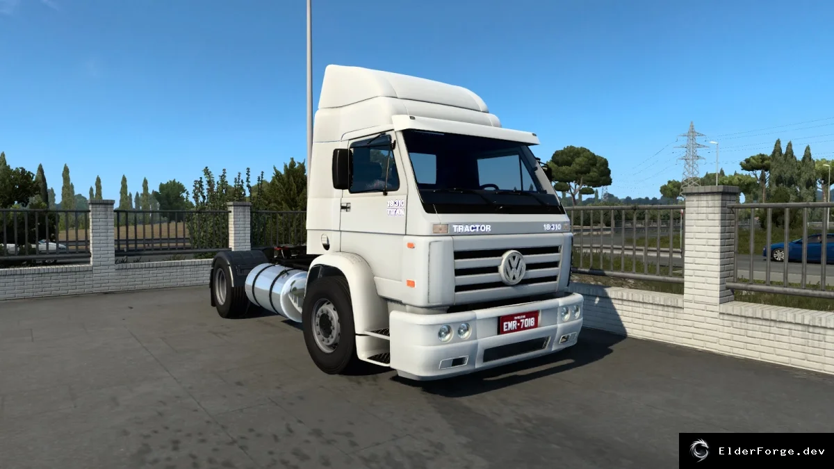 Обложка мода: Volkswagen Titan 18.310 RL – новый грузовик для Euro Truck Simulator 2 (ETS2)