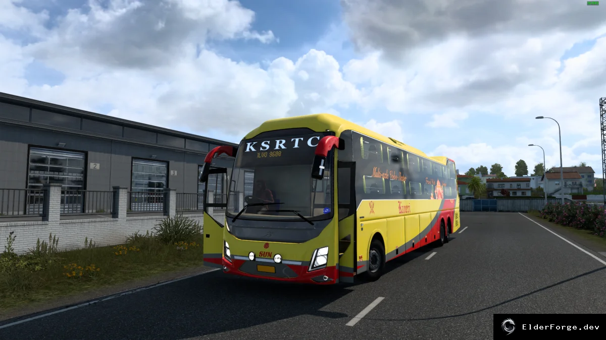 Обложка мода: Volvo 9600 Sleeper – набор из трёх автобусов для Euro Truck Simulator 2