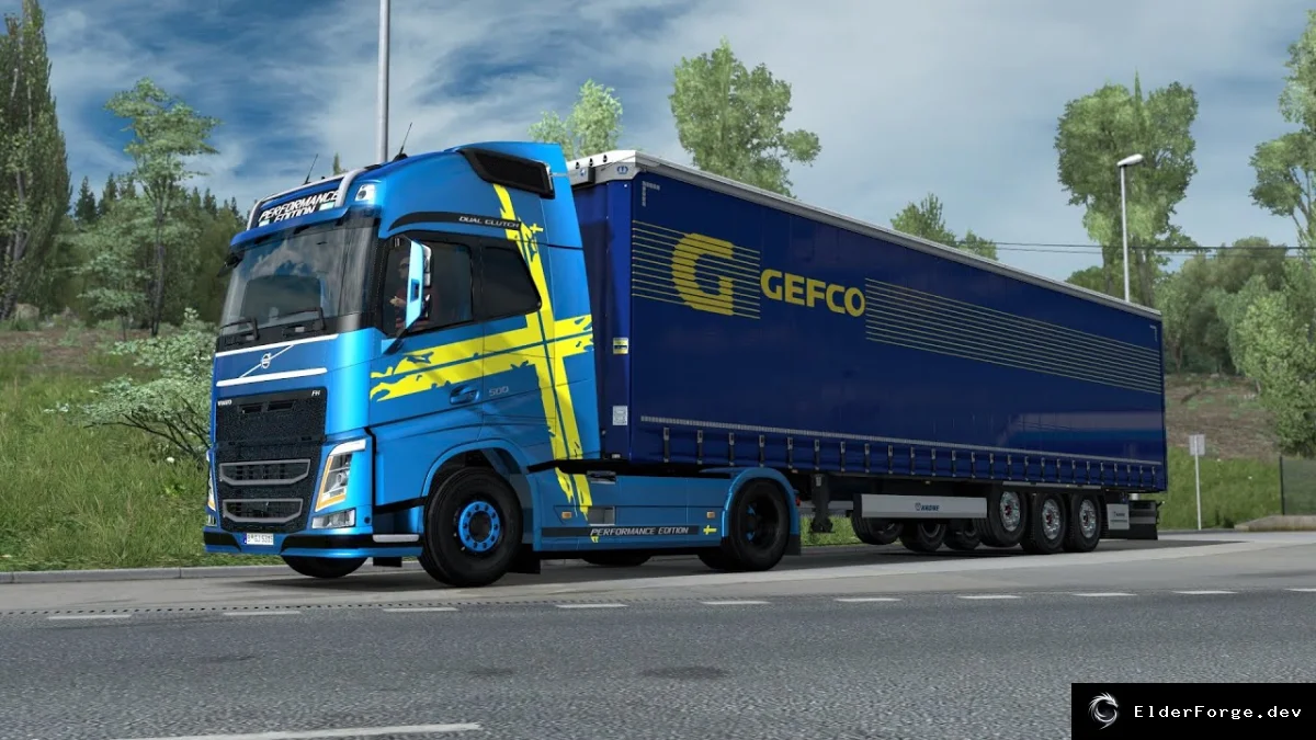 Обложка мода: Volvo D13K Engine Sound Pack v3.0 для Euro Truck Simulator 2