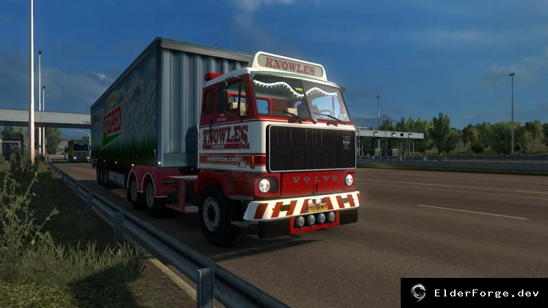 Обложка мода: VOLVO F88 v1.2 для Euro Truck Simulator 2 – новые шасси, двигатели и кабины