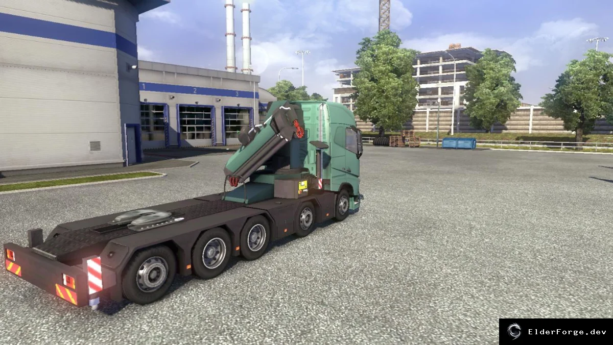 Обложка мода: Volvo FH 10x4 – новый грузовик для Euro Truck Simulator 2