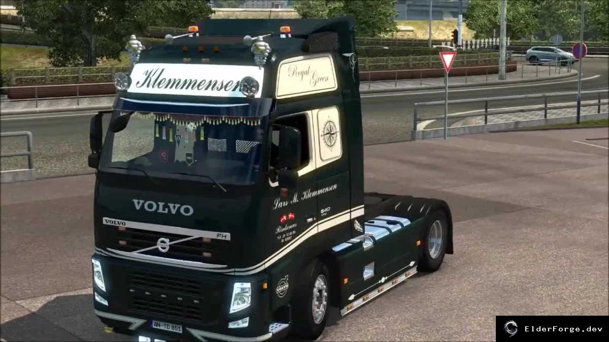 Обложка мода: Volvo FH Classic – уникальный набор скинов и тюнинга для ETS2