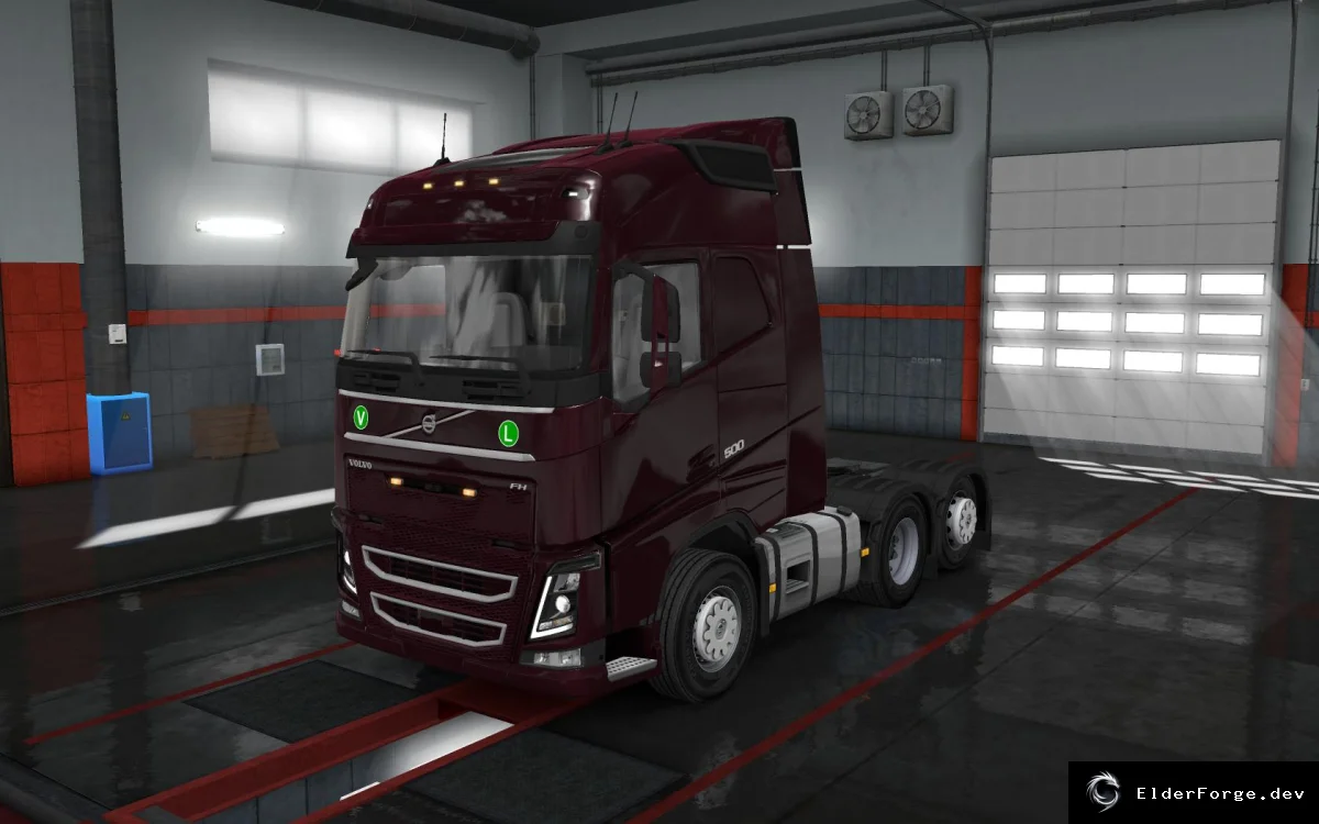 Обложка мода: Volvo FH &amp; FH16 2012 Reworked – улучшенный мод для ETS2