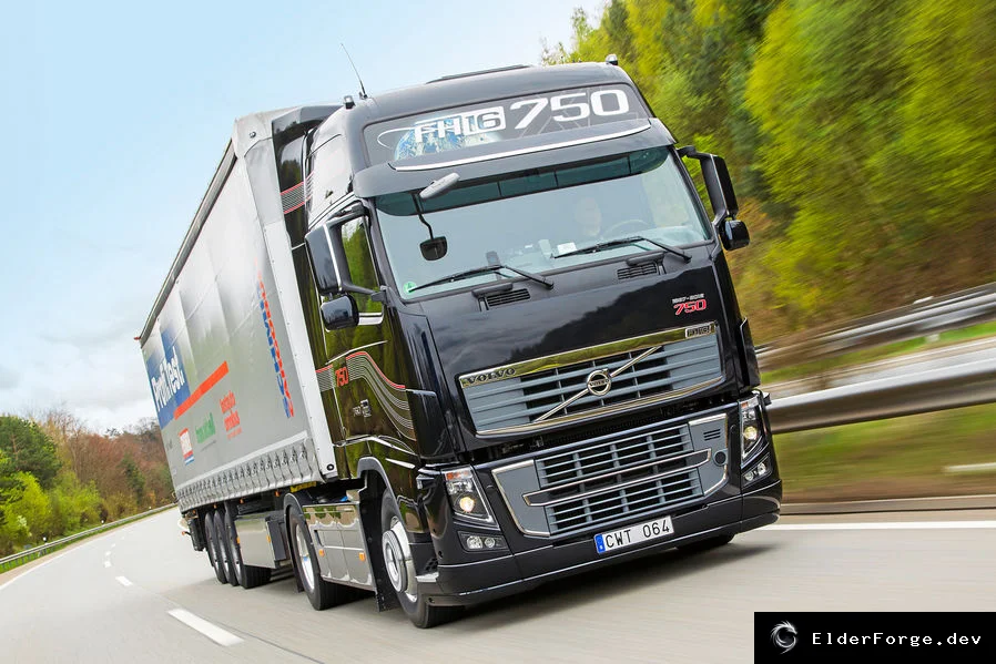 Обложка мода: Volvo FH Sound Mod для Euro Truck Simulator 2 – реалистичные звуки 2009‑2012