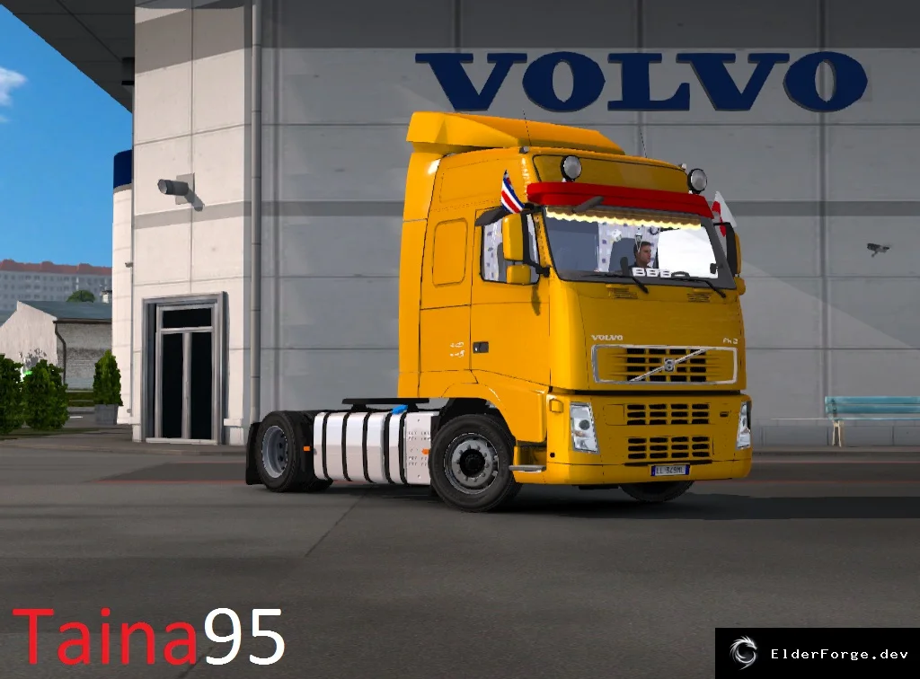 Обложка мода: Volvo FH12 Euro 5 v2.0 – новый автопарк для Euro Truck Simulator 2