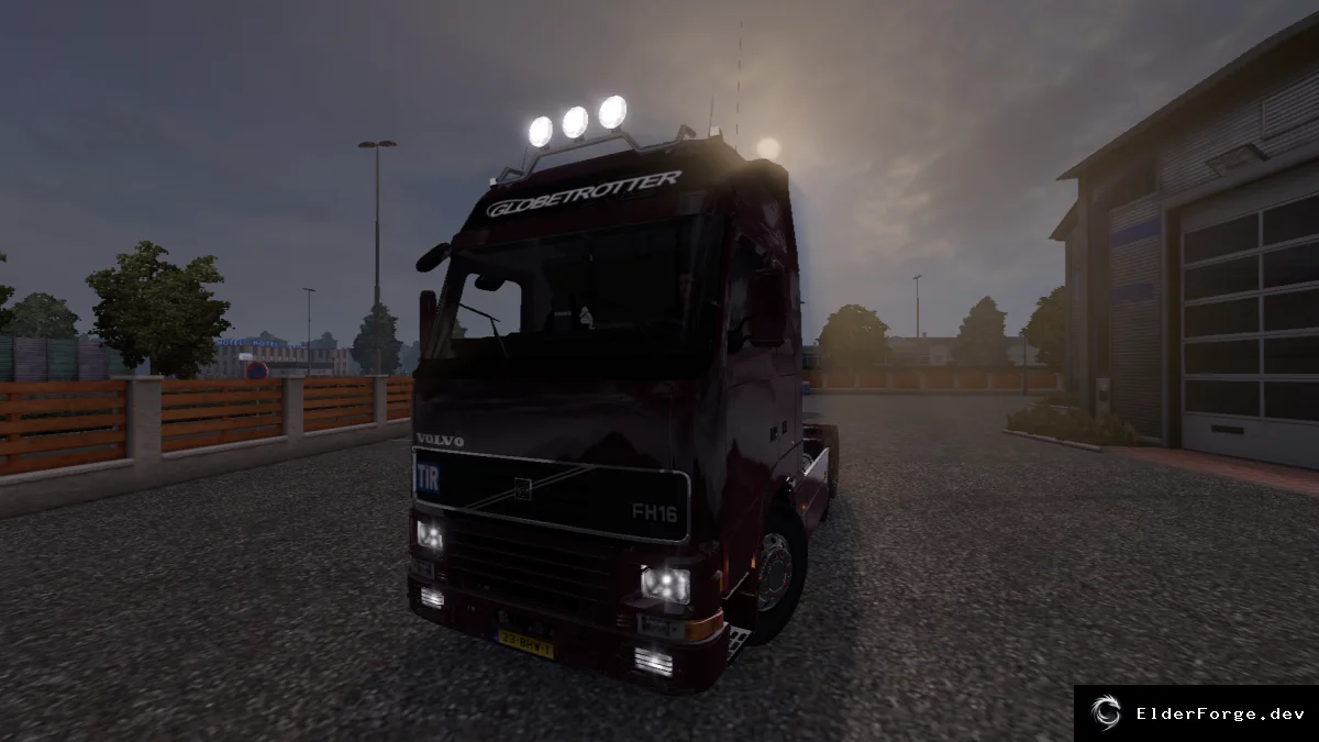 Обложка мода: Volvo FH12 MK1 – новый автономный грузовик для Euro Truck Simulator 2
