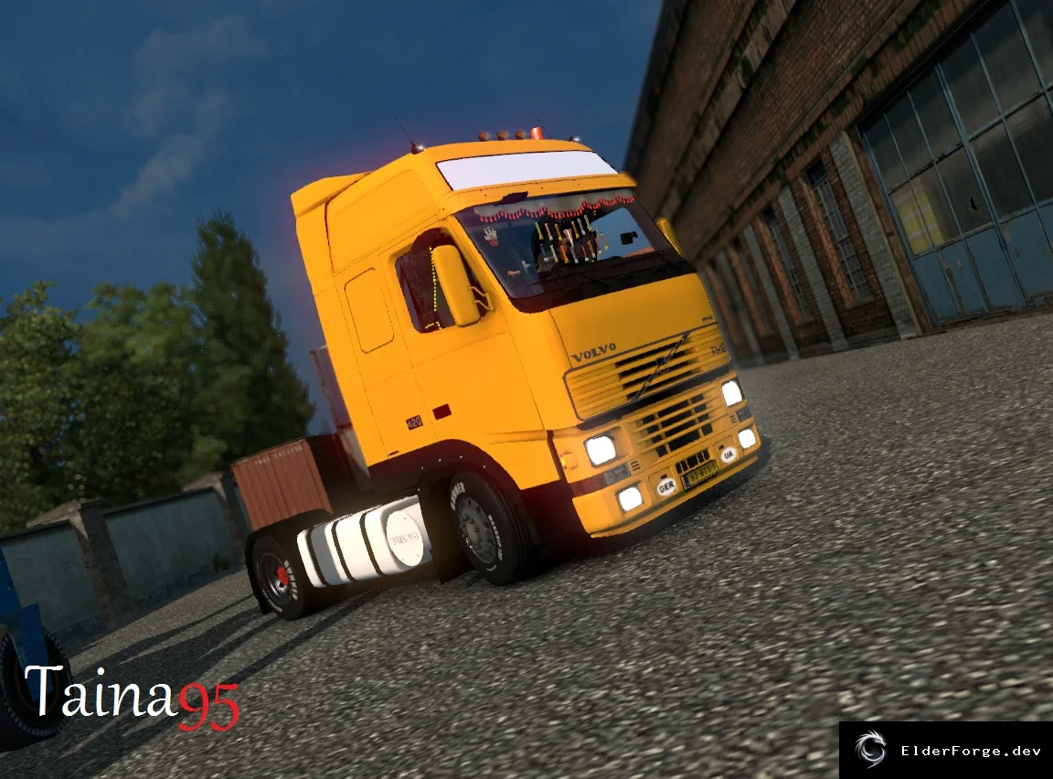 Обложка мода: Volvo FH12 v1.4 – новый грузовик для Euro Truck Simulator 2