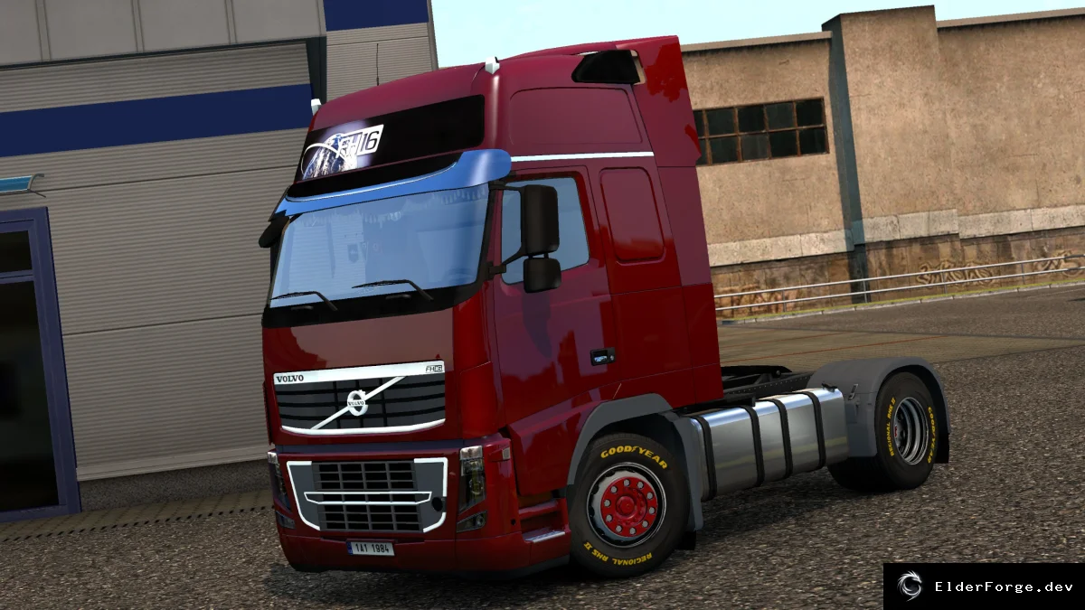 Обложка мода: Volvo FH16 2009 – полная HD переделка интерьера и экстерьера для ETS2