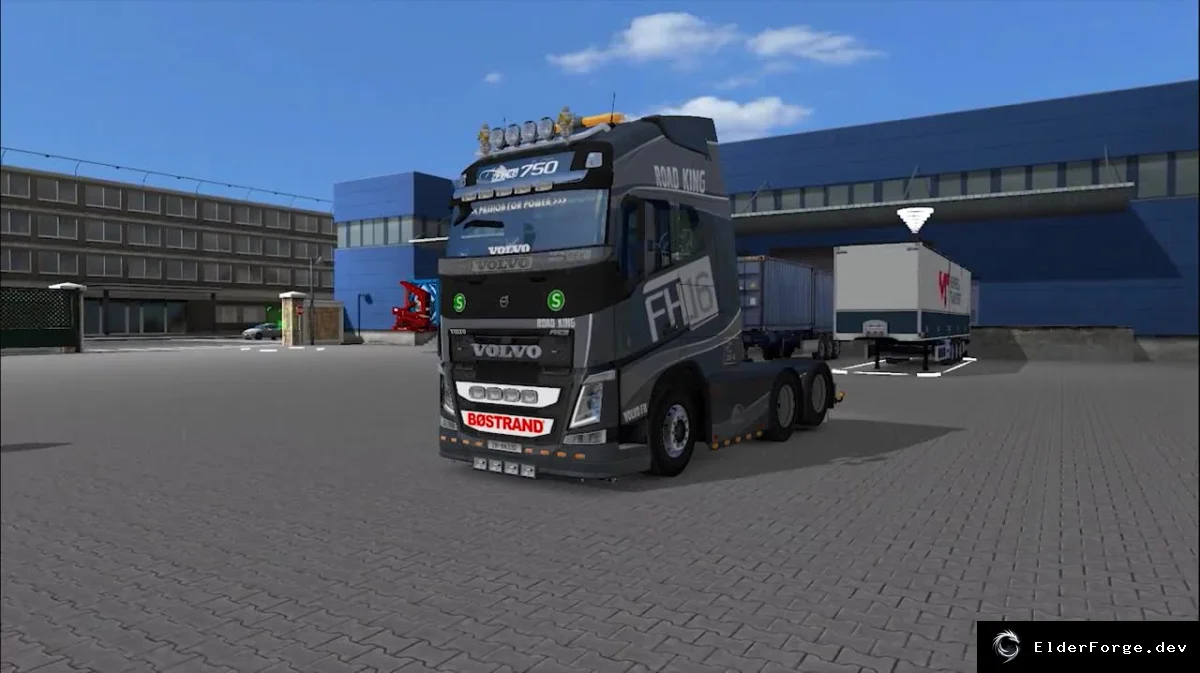 Обложка мода: Volvo FH16 2012 Mega Tuning v23.00r для Euro Truck Simulator 2