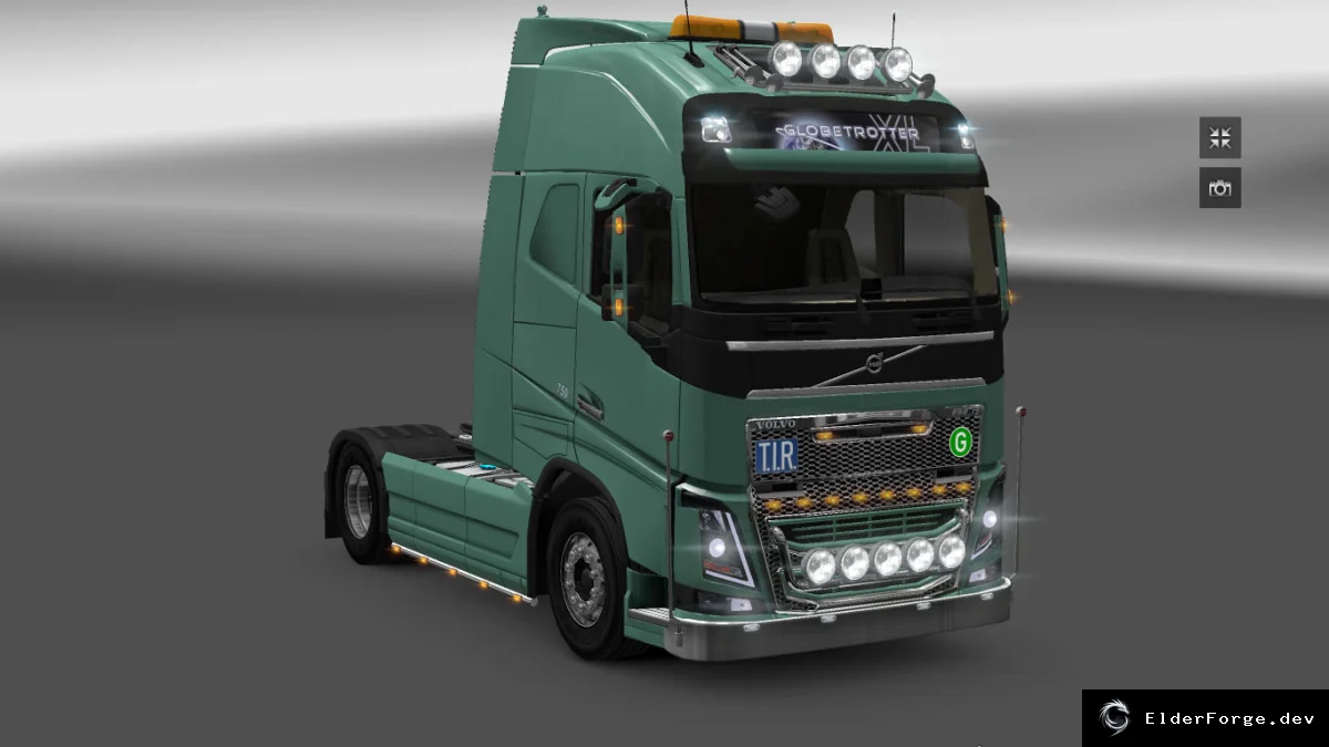Обложка мода: Volvo FH16 2012 Tuning для Euro Truck Simulator 2 – полный пакет модификаций