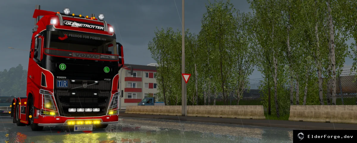 Обложка мода: Volvo FH16 2012 (v18.3r) – полный тюнинг для Euro Truck Simulator 2