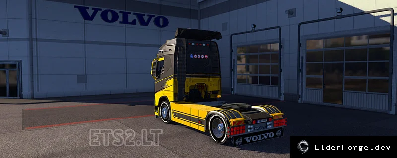 Обложка мода: Volvo FH16 2013 для Euro Truck Simulator 2 – обновление v17.6s