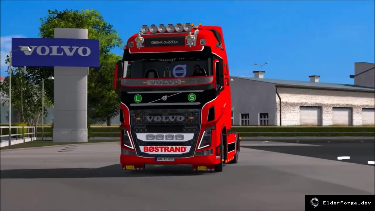 Обложка мода: Volvo FH16 2013 (мега‑тюнинг) для Euro Truck Simulator 2 – v22.00s