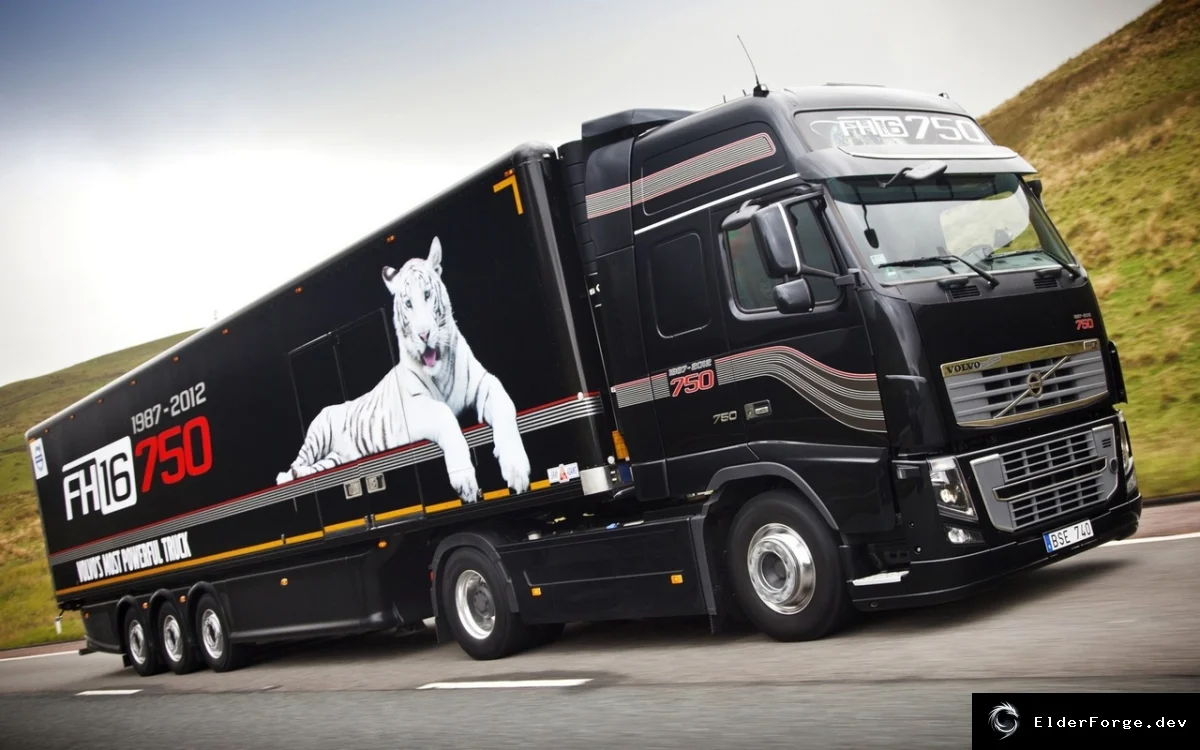 Обложка мода: Volvo FH16 Cabin Sound для Euro Truck Simulator 2 – реалистичные звуки двигателя