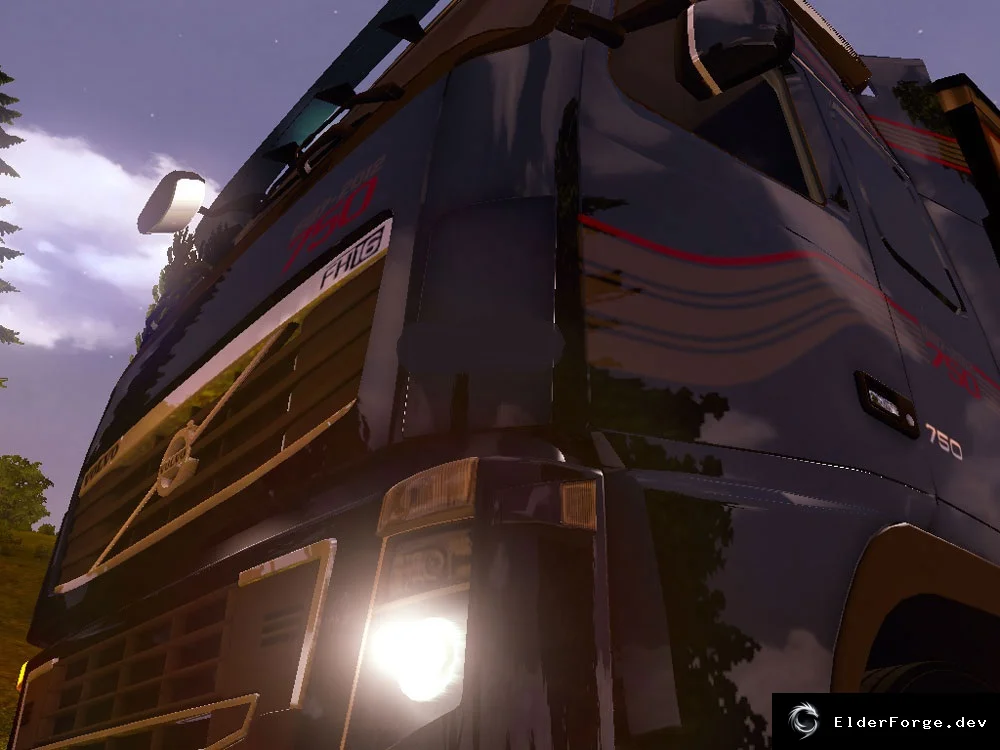 Обложка мода: Volvo FH16 Classic + Скин + Прицеп для Euro Truck Simulator 2