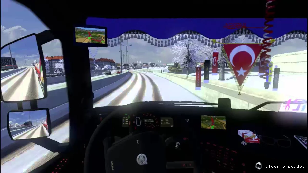 Обложка мода: Volvo FH16 Sound Mod для Euro Truck Simulator 2 – реалистичные звуки