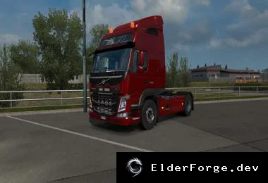 Обложка мода: Volvo FM 1.1 для Euro Truck Simulator 2 – 4 шасси, 3 кабины, полная кастомизация