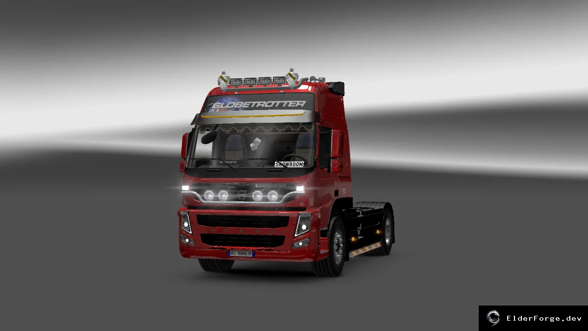 Обложка мода: Volvo FM 4.7.2 – новые кабины и шасси для Euro Truck Simulator 2