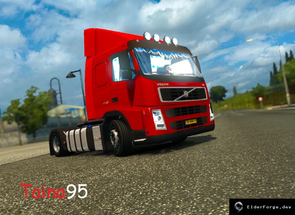 Обложка мода: Volvo FM – новый грузовик для Euro Truck Simulator 2