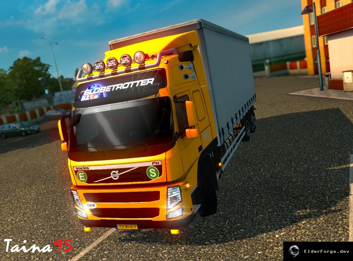 Обложка мода: Volvo FM13 BDF – новый грузовик в Euro Truck Simulator 2