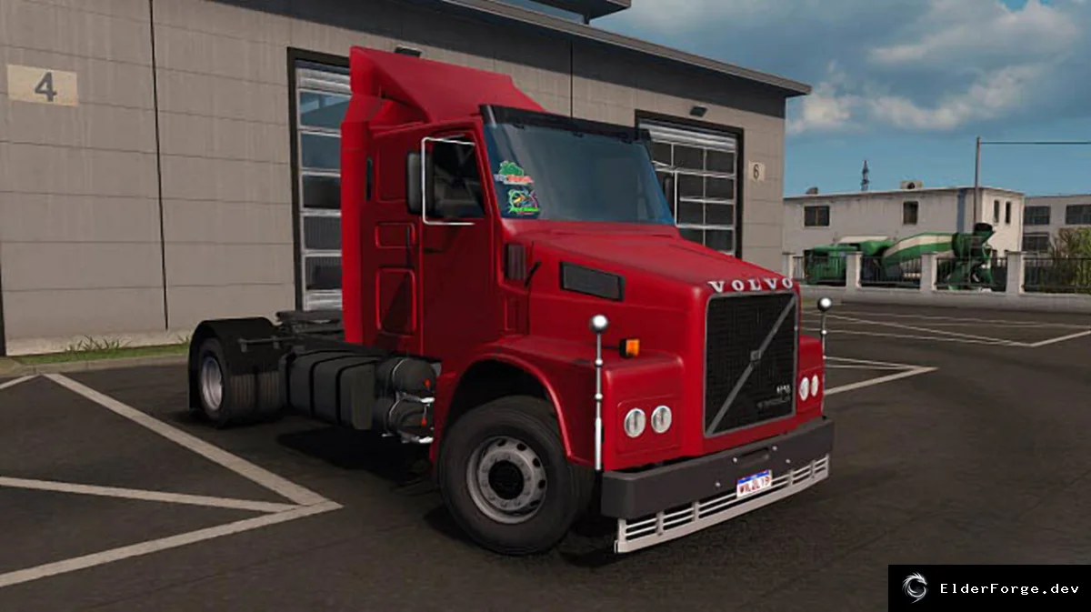 Обложка мода: Volvo N10 – оригинальный грузовик для Euro Truck Simulator 2 (v1.0, 1.39.x)