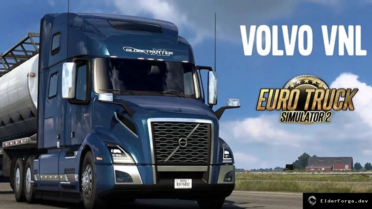 Обложка мода: Volvo VNL 2018 – новый грузовик для Euro Truck Simulator 2