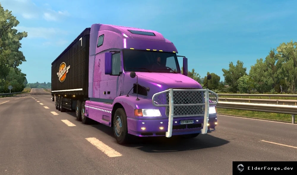 Обложка мода: Volvo VNL 660 для Euro Truck Simulator 2 – 4 двигателя, 2 шасси (версии 1.27)