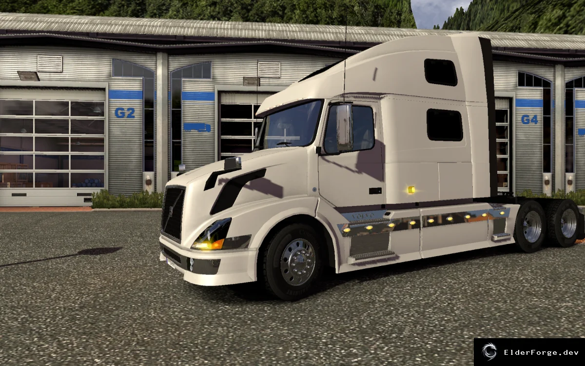 Обложка мода: Volvo VNL 780 Karma Edit – новый грузовик для Euro Truck Simulator 2