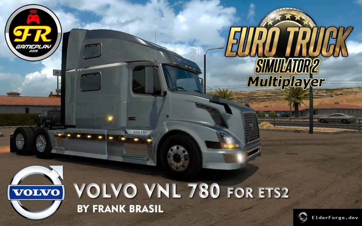 Обложка мода: Volvo VNL 780 Reworked 2.8 для Euro Truck Simulator 2 – полное переосмысление