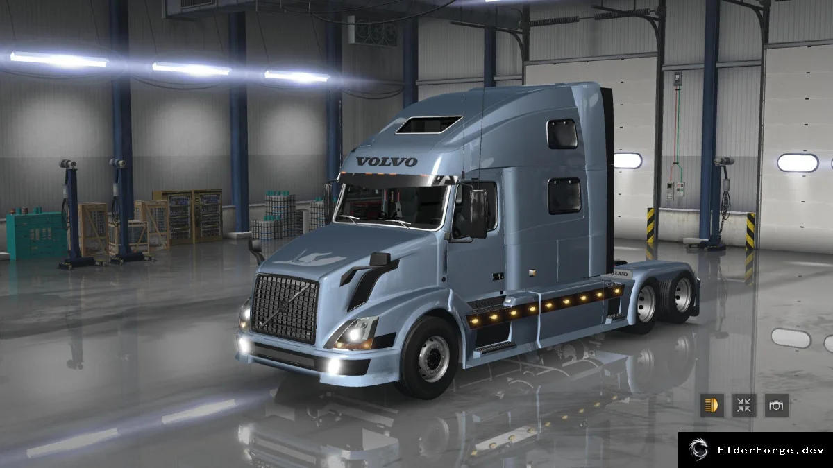 Обложка мода: Volvo VNL 780 Truck Shop v3.0 – полная комплектация для Euro Truck Simulator 2
