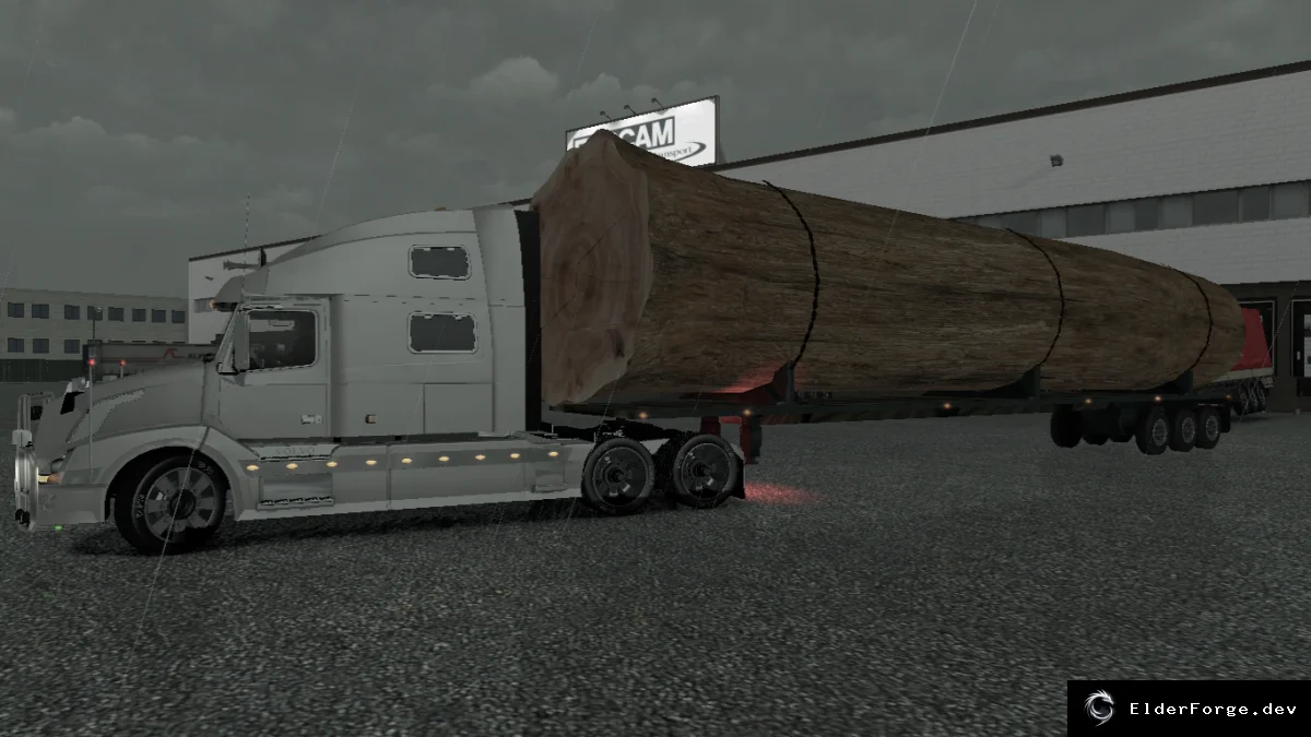 Обложка мода: Volvo VNL780: мощный 1800 л.с. двигатель и 11‑ступенчатая КПП для ETS2