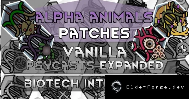 VPE – Biotech Integration для Alpha Animals и новые расы (RimWorld)