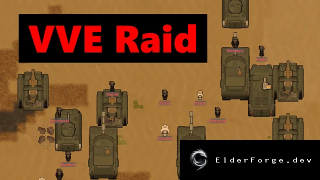 VVE Raid – новые рейды с техникой VVE и Tier 3 для RimWorld