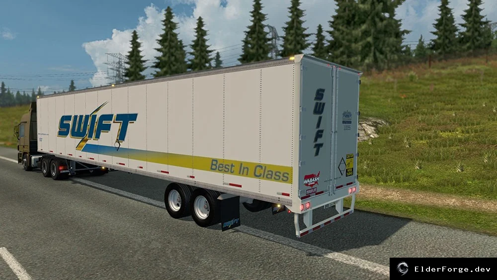 Обложка мода: Wabash Duraplate Dryvan – американские прицепы с 60 скинами для ETS2