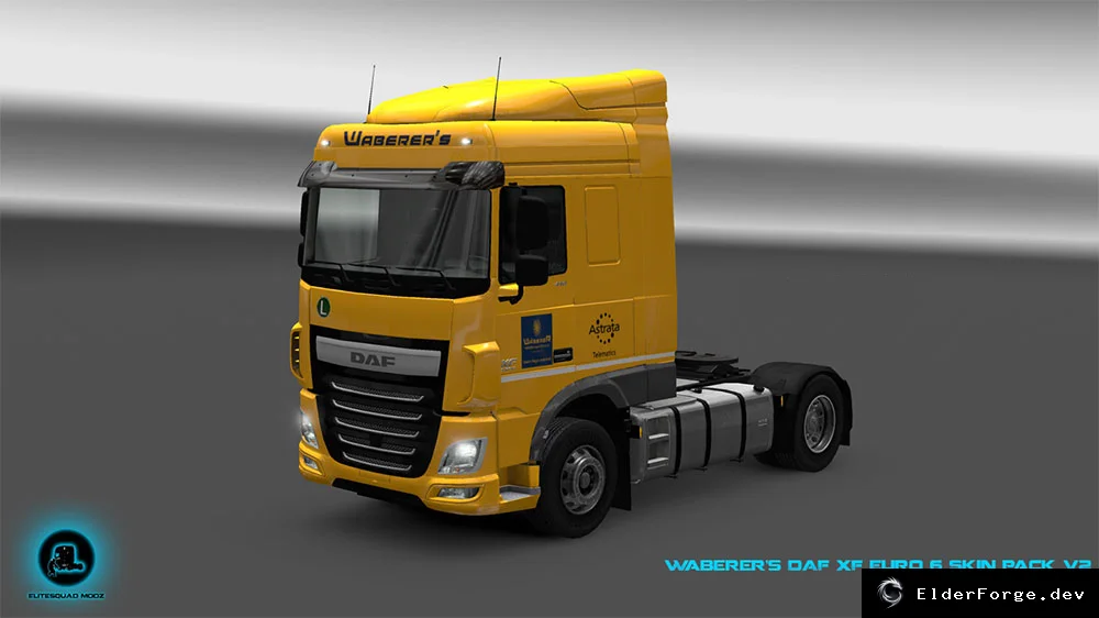 Обложка мода: Waberer's DAF XF Euro 6 Skin Pack для Euro Truck Simulator 2 – версия 2.0