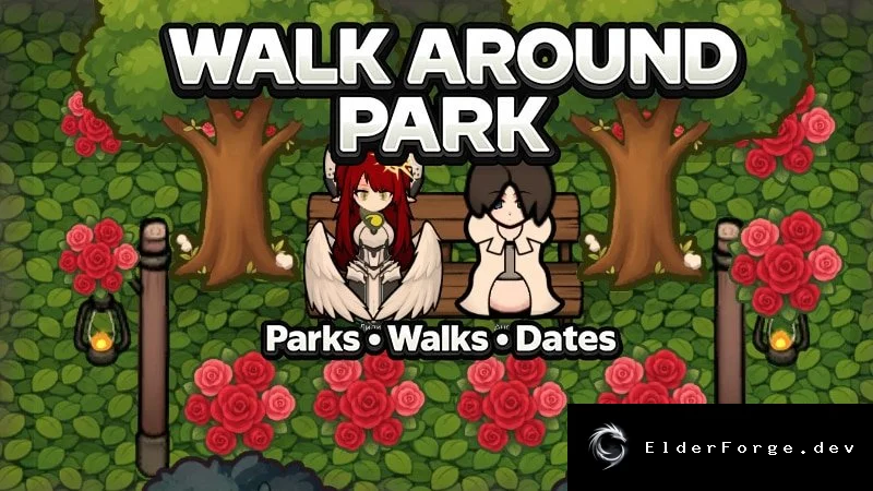 Walk Around Park – живой парк для вашей колонии в RimWorld