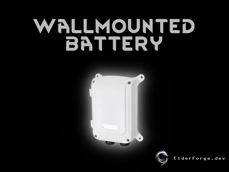 Wallmounted Battery – компактный аккумулятор для RimWorld