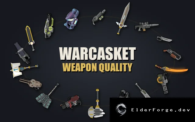 Warcasket Weapon Quality – уровни качества для оружия в RimWorld