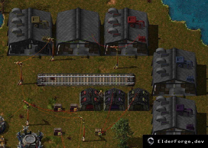 Обложка мода: Warehousing Mod для Factorio 0.15 – огромные склады 3x3 и 6x6