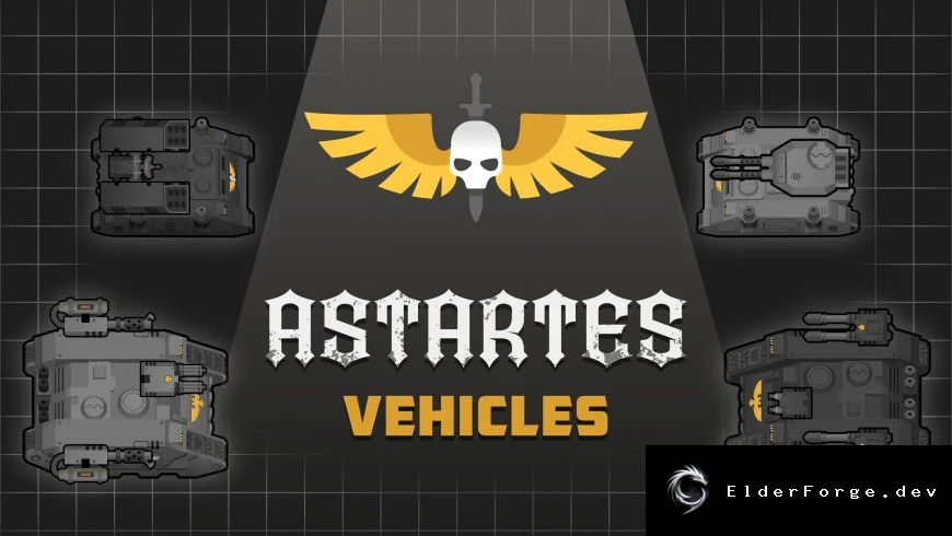 Warhammer 40k Astartes Vehicles для RimWorld – 5 новых боевых машин