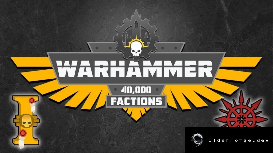 Warhammer 40k: новые фракции космодесантников и хаоса для RimWorld
