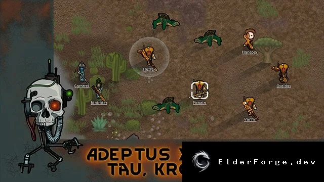 Warhammer 40k: Tau, Kroot и Vespid – новые расы для RimWorld