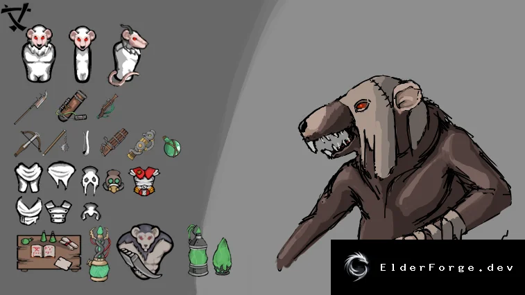 Обложка мода: Warhammer: Скавены – новая раса и фракции для RimWorld