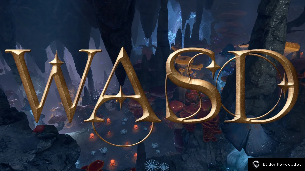 Обложка мода: WASD перемещение персонажа для Baldur's Gate 3 – плавный контроль