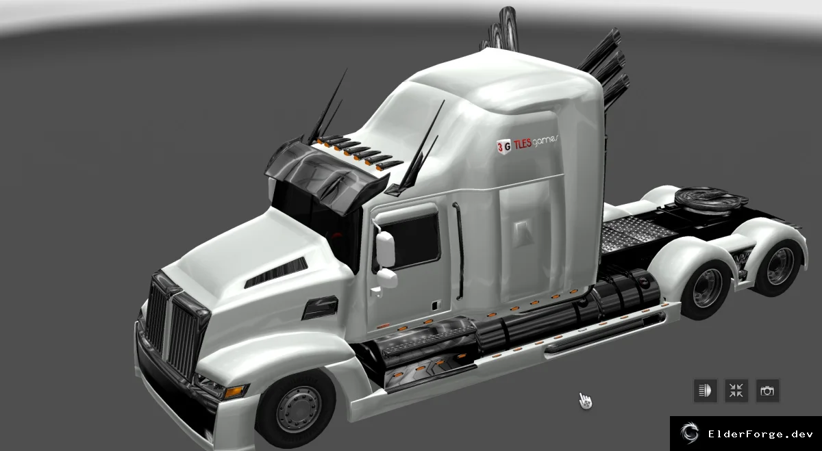 Обложка мода: Western Star 5700 Optimus Prime – уникальный грузовик для Euro Truck Simulator 2