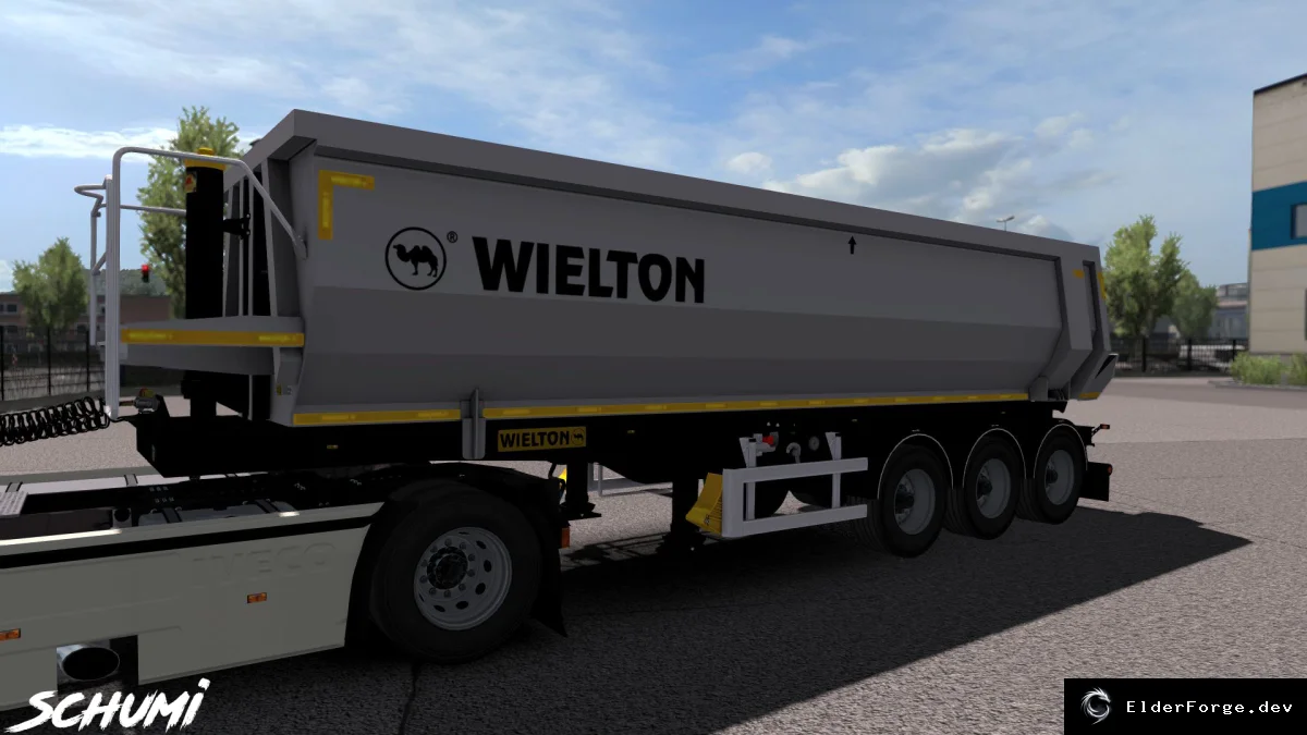 Обложка мода: Wielton Trailer Pack для Euro Truck Simulator 2 – 3 новых прицепа