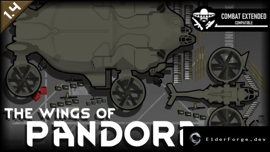 Wings of Pandora – два самолёта из «Аватара» для RimWorld