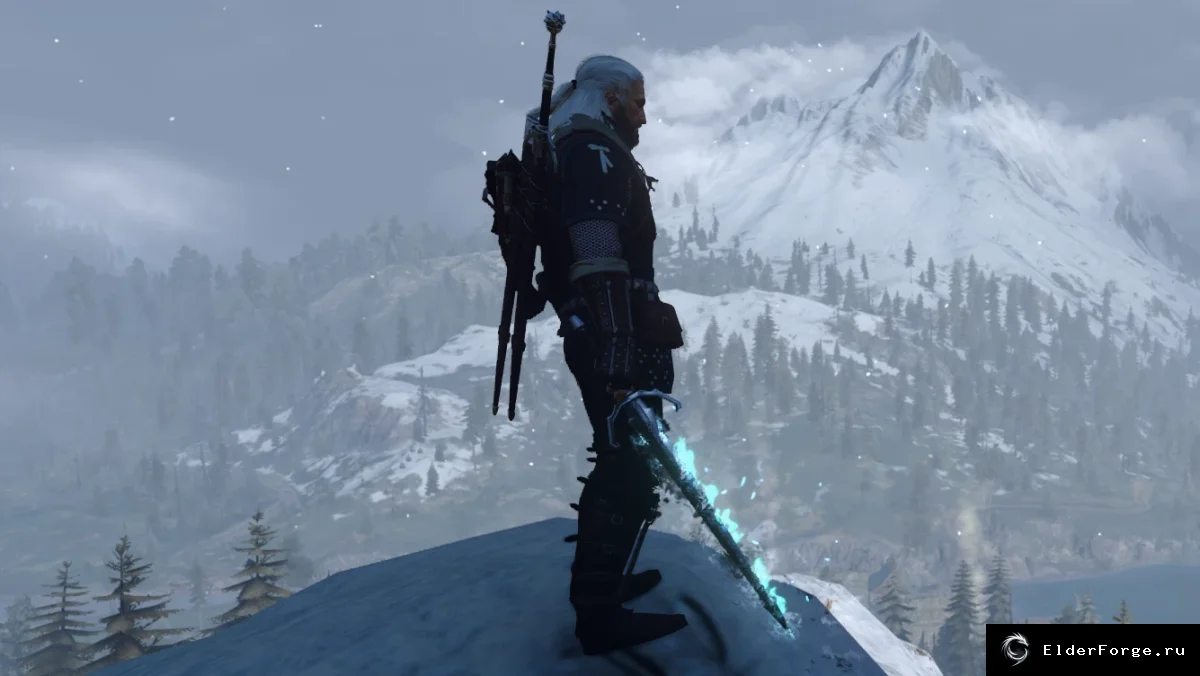 Обложка мода: Winter Blade FX – новые визуальные эффекты для Зимнего Клинка в The Witcher 3