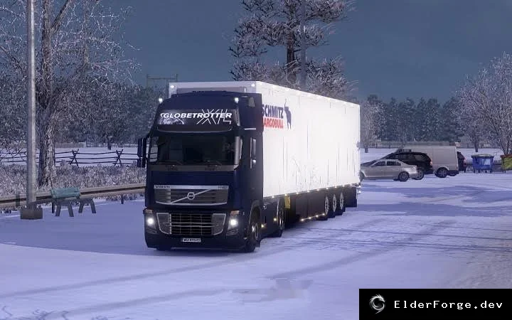 Обложка мода: Winter Sounds – зимние звуки для Euro Truck Simulator 2