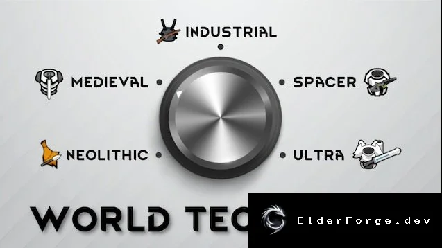 World Tech Level – контроль технологического уровня в RimWorld